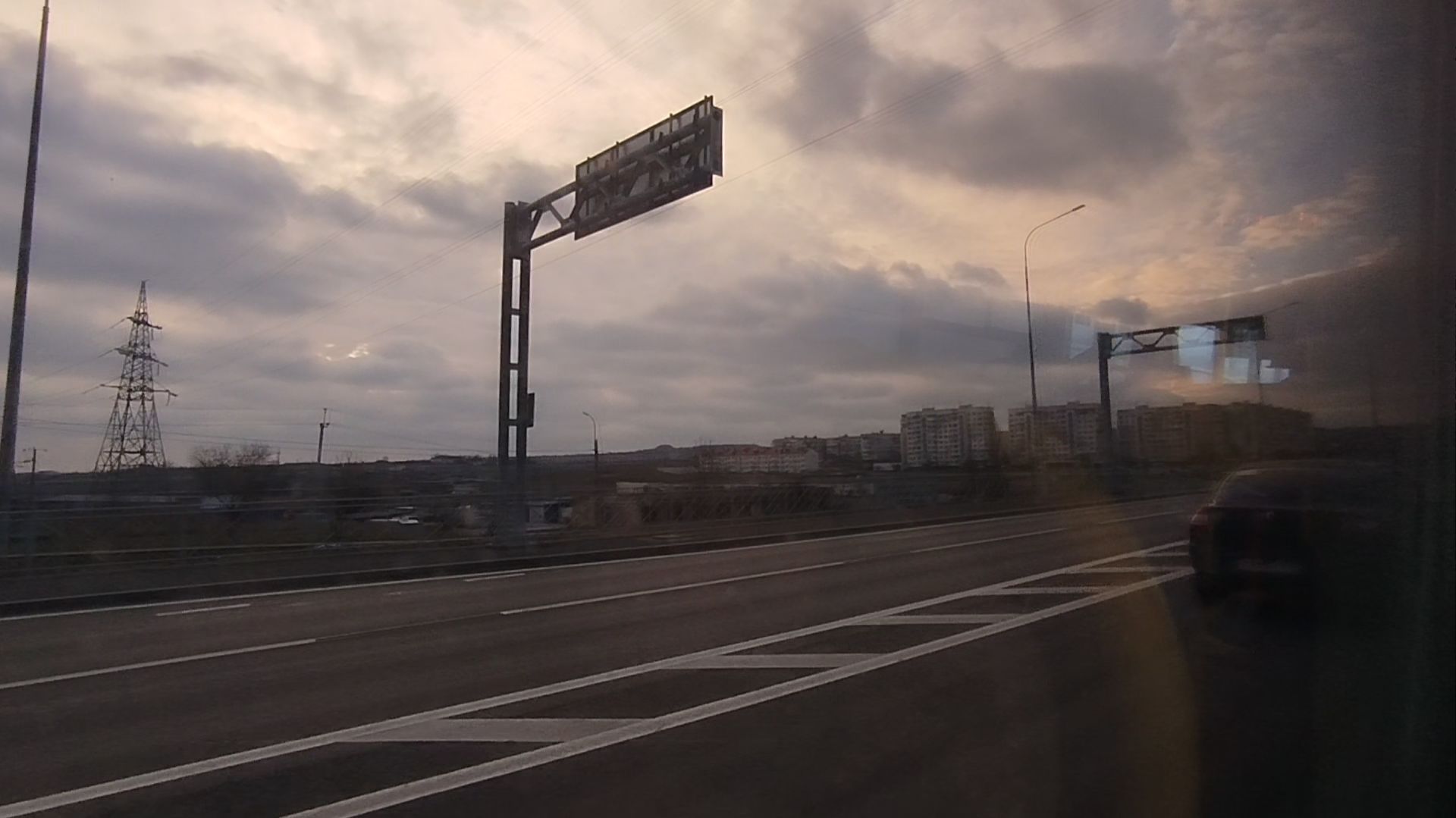 Мой первый проезд по новой эстакаде. Город меняется на глазах. смотреть онлайн