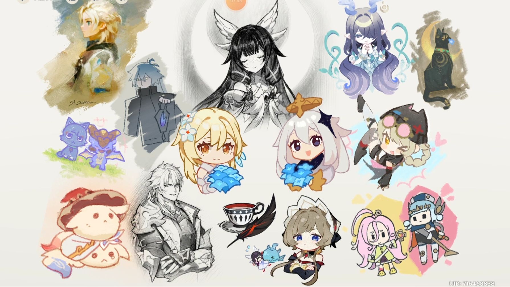 Genshin Impact: Коломбина на празднике Ночь лунной молитвы смотреть онлайн