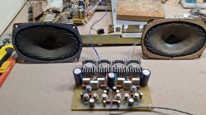 УНЧ на германиевых транзисторах по схеме А.И.Беслика(v.3.02)