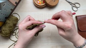 МК "Большой кленовый лист" крючком