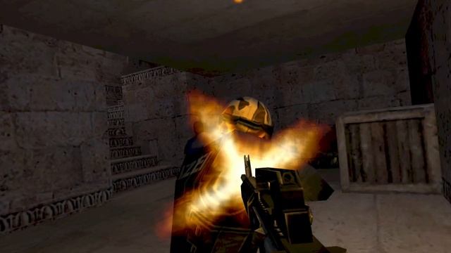 CSVR (Counter Strike 1.6 VR) — демонстрация модификации смотреть онлайн