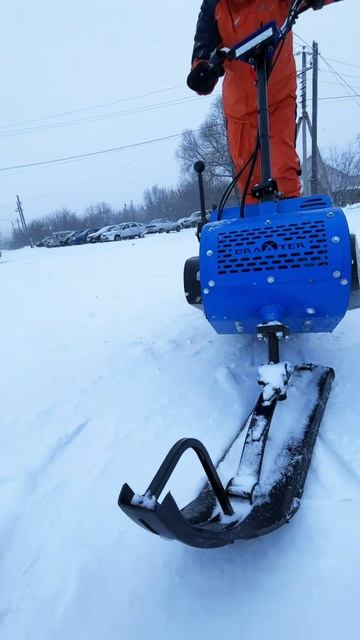 Мотоснегокат С-380 «Extreme» 20л.с. длинная база, гусеница полярник, реверс смотреть онлайн
