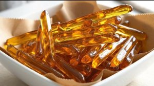 стеклянная картошка фри. необычная залипалк от ИИ