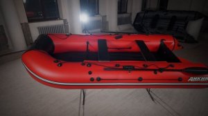 Лодка ПВХ Дикий 360-380 под мотор - краткий облет