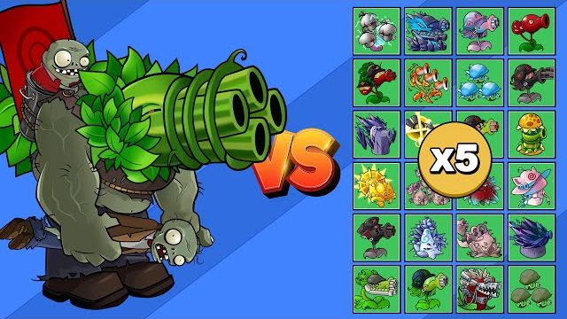 НЕОБЫЧНЫЙ ГАРГАНТЮА ПРОТИВ ВСЕХ РАСТЕНИЙ В PvZ FUSION МОДЕ | КТО ПОБЕДИТ? #pvz #fusion #zombick смотреть онлайн