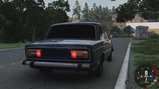 Обзор модификации на VAZ2107 в BeamNG.drive