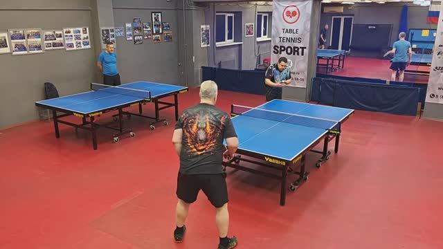 Бадаев А. (672) - Денисов А. 13.01 настольный теннис на Левашовском, Санкт-Петербург смотреть онлайн