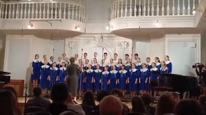 "Вечер"   муз. Р. Глиэра, сл.Плещеева