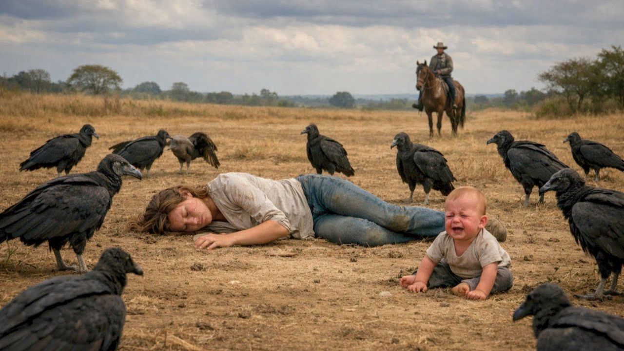 Овдовевший фермер видит РЕБЕНКА и женщину без сознания в окружении СТЕРВЯТНИКОВ ... ПОКА… смотреть онлайн