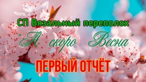 🧶💐🌞🌸СП "Вязальный Переполох А скоро Весна" 💐🌞🌸🧶 Первый отчёт 👀