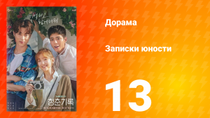 Записки юности 1 сезон 13 серия