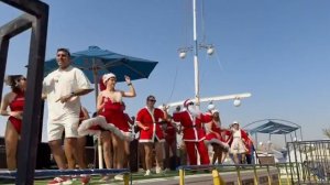 Новогодняя дискотека в Египте