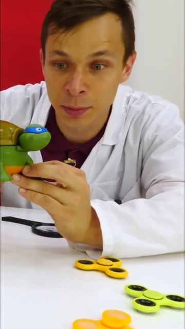 ОЙ-ОЙ! Леонардо стал просто ЧЕРЕПАШКОЙ! 😮🐢 #черепашкининдзя #шортс #длядетей смотреть онлайн