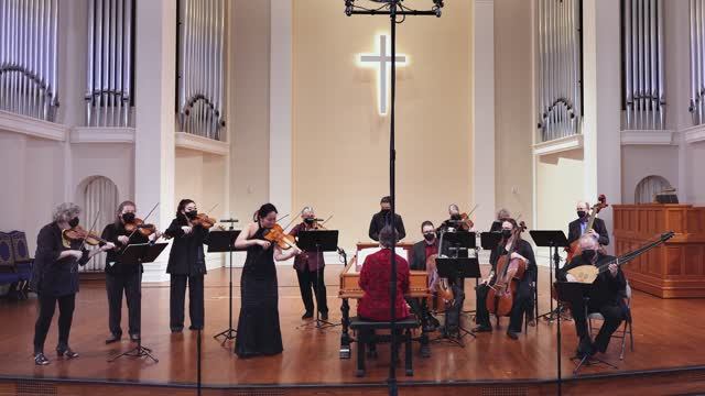 Vivaldi Violin Concerto in G Minor RV 317, complete, YuEun Kim, baroque violin Voices of Music смотреть онлайн