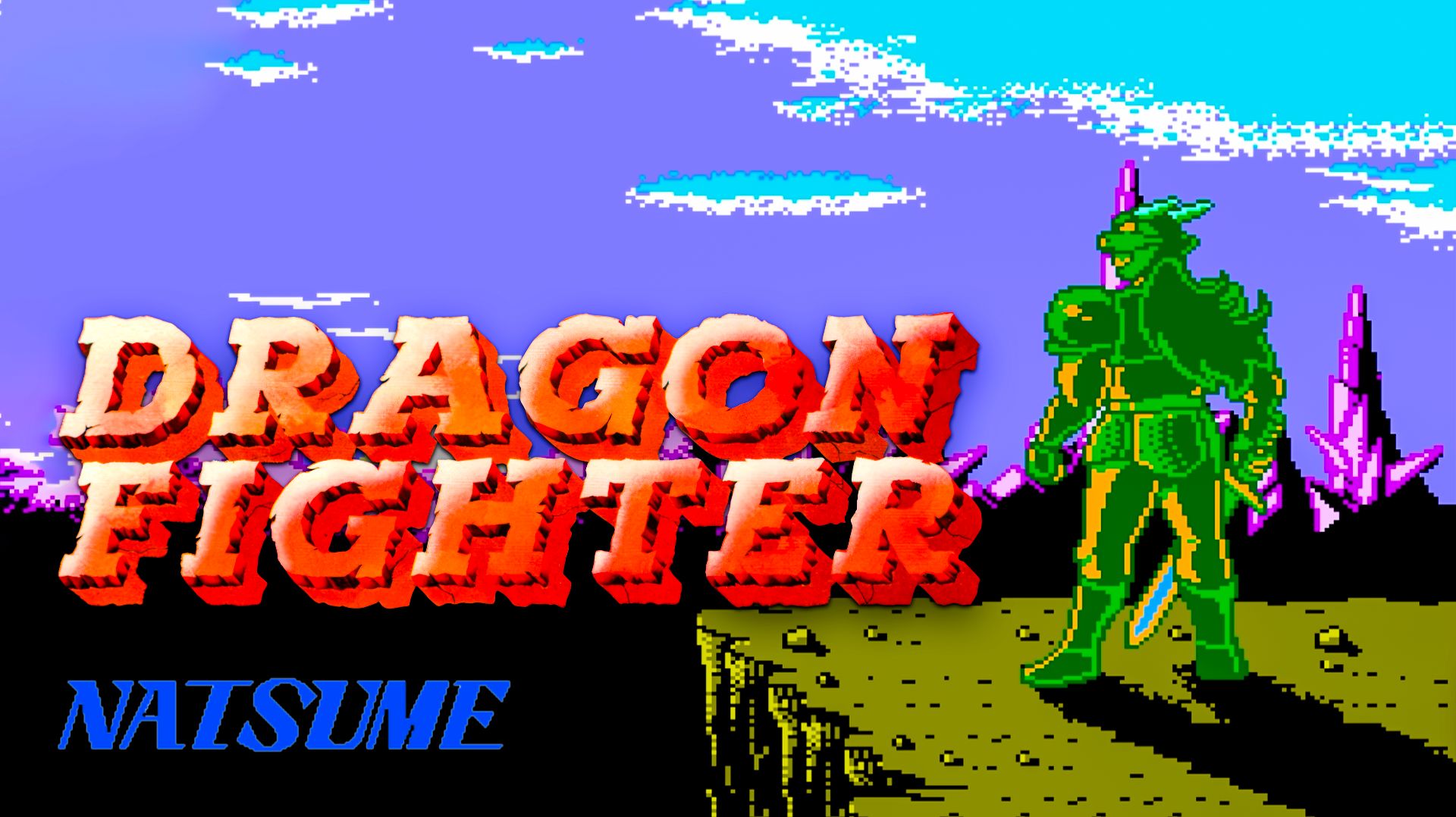 Превращение в дракона | Dragon Fighter от Natsume Dendy Полное прохождение