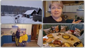 ХОТЕЛА ПОКИДАТЬ СНЕЖОК, НО ПРИШЛОСЬ ПОВОЗИТЬСЯ НА КУХНЕ.