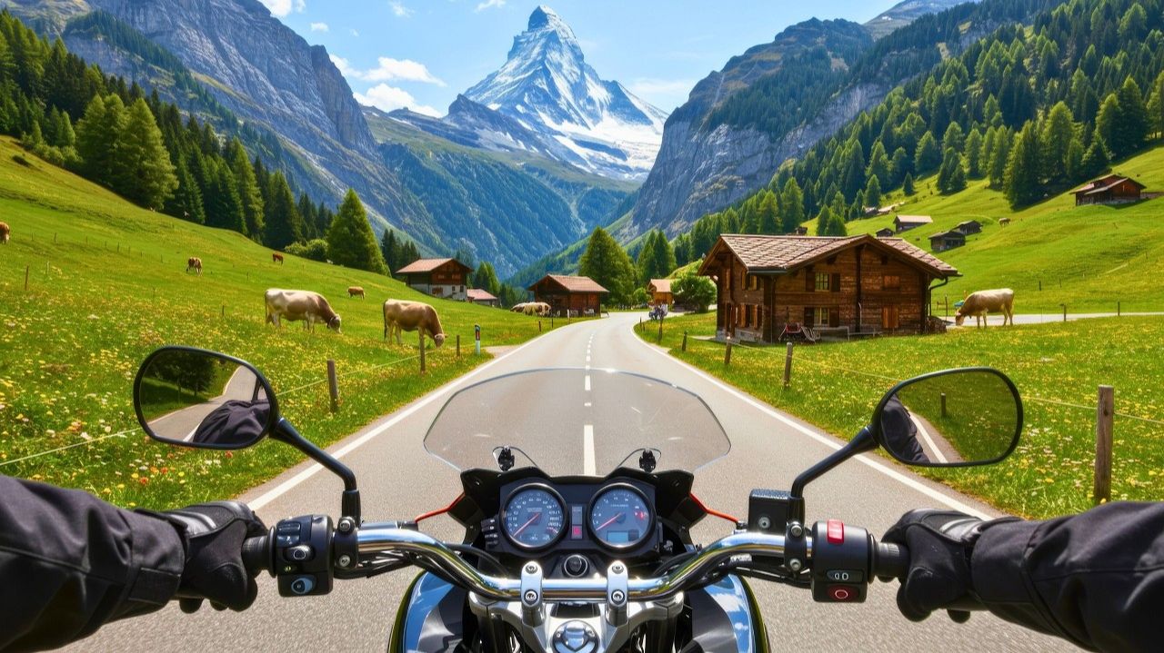 🇨🇭 Швейцария - Поездка по Швейцарским Альпам смотреть онлайн