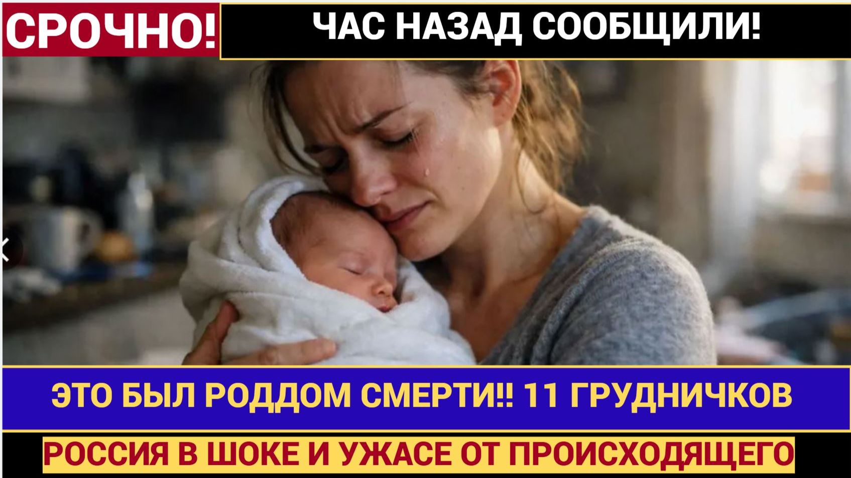 Россия в УЖАСЕ!!!В Роддоме смерти решили замолчать трагедию ВИНОВАТЫХ ПРЯЧУТ смотреть онлайн
