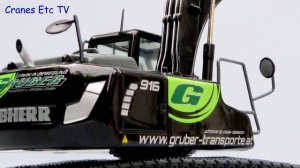 NZG Liebherr R 916 Crawler Excavator 'Gruber' and 'Schlenter' by Cranes Etc TV