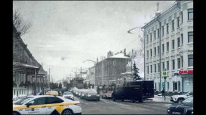 Улица Малая Дмитровка зимой 1903 года. Из наших дней на 120 лет назад