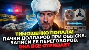 ТИМОШЕНКО ПОПАЛА! ПАЧКИ ДОЛЛАРОВ ПРИ ОБЫСКЕ. ЗАПИСИ ЕЕ ПЕРЕГОВОРОВ. ОНА ВСЕ ОТРИЦАЕТ