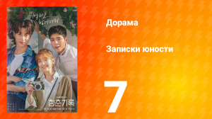 Записки юности 1 сезон 7 серия