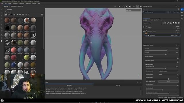 Substance Painter - NEW Hand Painted Filters - Abe Leal 3D (1080p, h264)