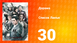 Список Ланъя 1 сезон 30 серия