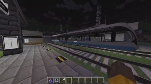 Обзор трамвайной линии в майнкрафте