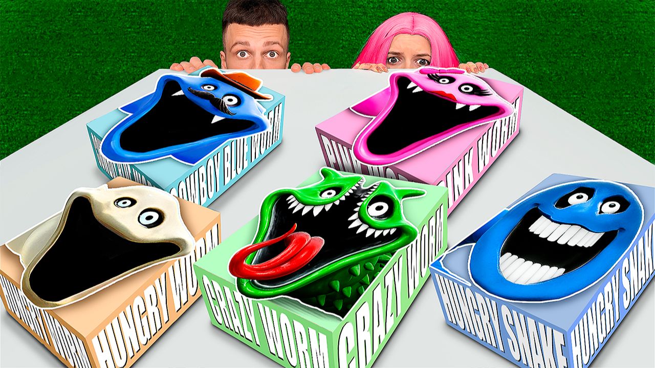 не открывай лего набор Hungry Snake и Hungry Worm в 3:00 ночи !!! смотреть онлайн