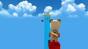 прошёл секретный паркур в SBA