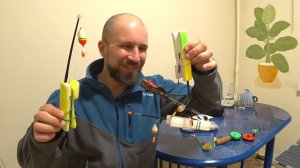 Оснащение зимних удочек. И рыбалка в палатке