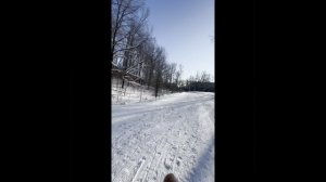 Обкатка лыж Salomon s-lab