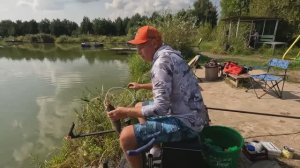 Поставила этот бойл и начался КЛЕВ! ЛОВЛЮ КАРПА НА ФИДЕР.