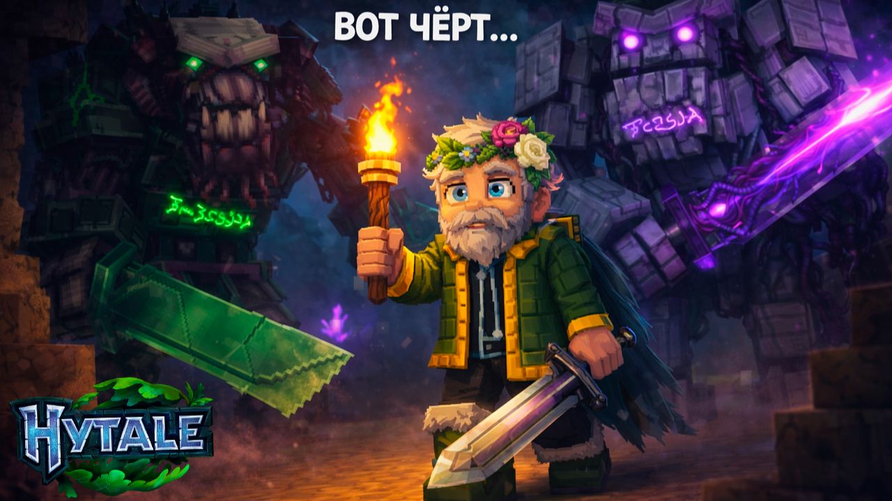 ПЕРВЫЙ РАЗ ИГРАЮ В HYTALE 😱 МАЙНКРАФТ - ВСЁ? смотреть онлайн