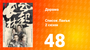 Список Ланъя 2 сезон 48 серия