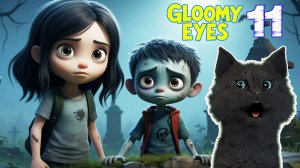 НА ГЛУМИ МАЛЕНЬКОГО ЗОМБИ И ДЕВОЧКУ НЭНУ НАПАЛ ПЕРСОНАЖ ИЗ ГАДКИЙ Я 🐱 СУПЕР КОТ В Gloomy Eyes #11