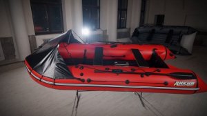 Лодка ПВХ Дикий 360-380 под мотор - краткий облет