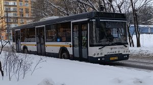 ЛиАЗ 5292 без маршрута в г.Звенигород