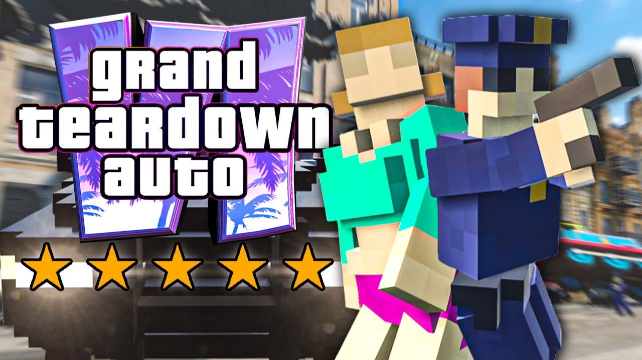 ГТА 6 С РАЗРУШЕНИЯМИ И ПЁПСОМ 🐕 смотреть онлайн