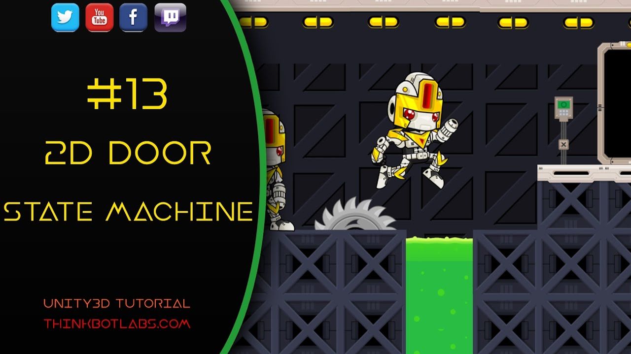 13. Entry and Exit Door State Machine Unity2D смотреть онлайн