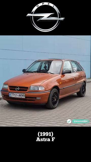 Opel Kadett Astra История трансформации автомобиля смотреть онлайн
