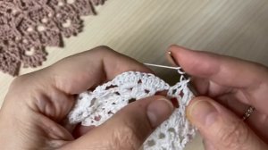 ВОРОТНИК крючком.