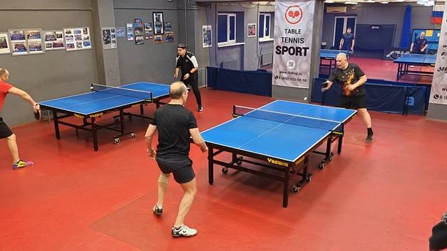 Звергздин А. (673) - Денисов А. (582) 13.01 настольный теннис на Левашовском, Санкт-Петербург смотреть онлайн