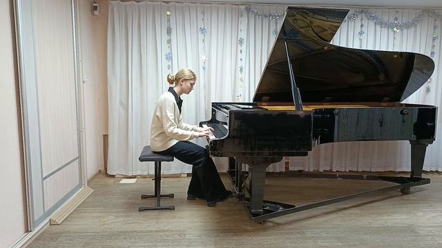 А. Стоянов "Весёлое приключение", исп. Захарова Анастасия, 7 класс, ( общ. ф-но), 13.01.2026 смотреть онлайн