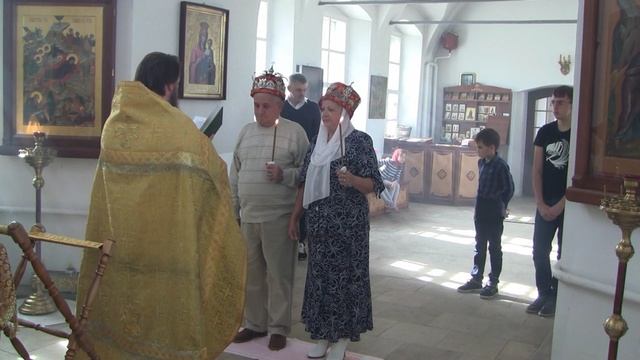 Сенино. Венчание раба Божьего Владислава и рабы Божьей Людмилы. 02 октября 2016 года смотреть онлайн