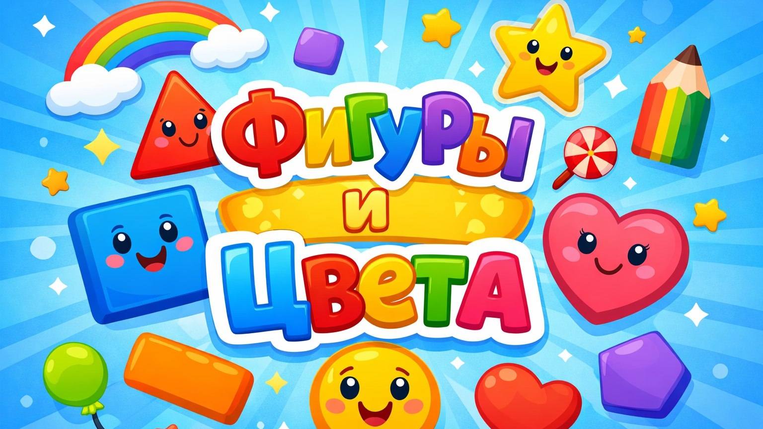 Фигуры и цвета для малышей! Учимся вместе | Мультики для детей смотреть онлайн