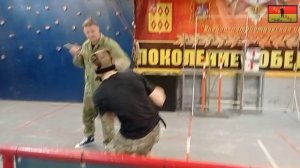 Бой с палками. Тренировка.