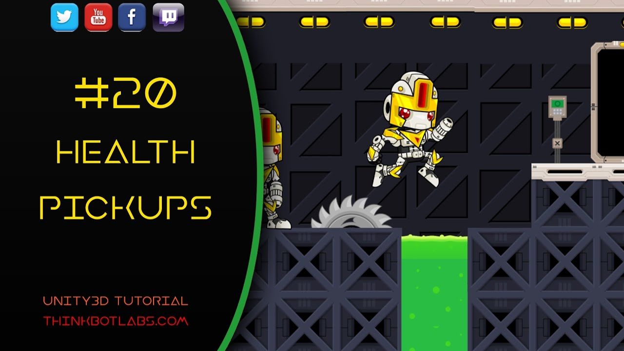 20. Health Pickups in Unity смотреть онлайн