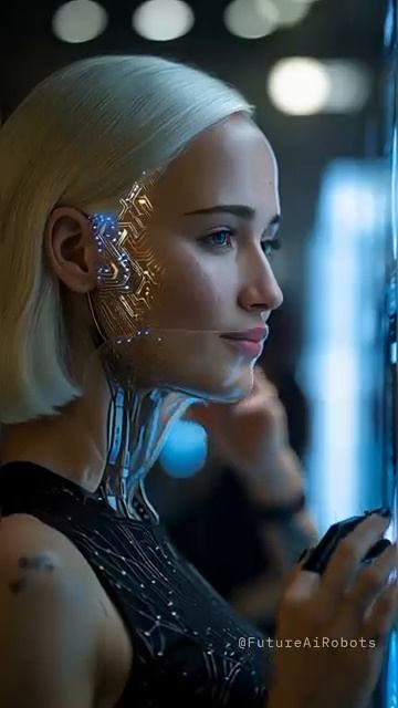 Ultra-Realistic Robot Girl Wows Everyone at Expo FutureAiRobots смотреть онлайн